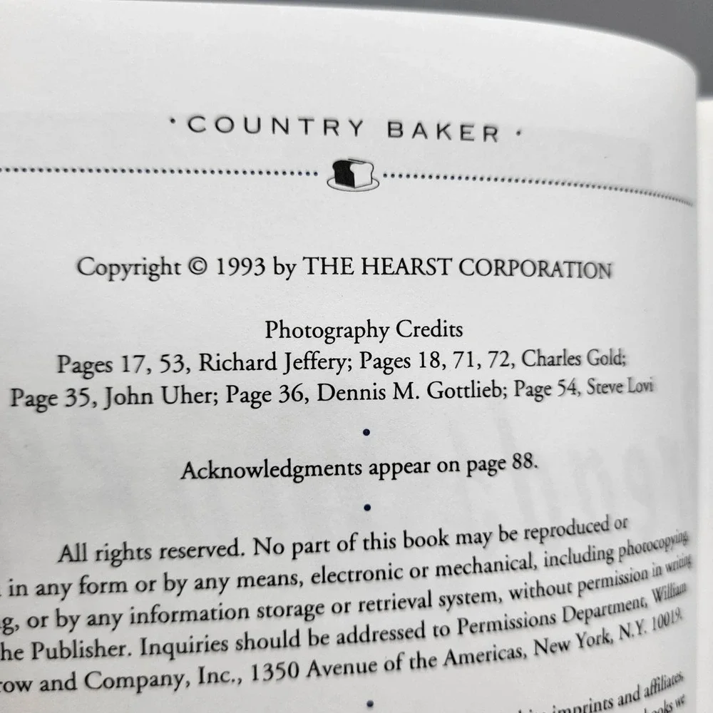Country Living Country Baker Cookbook Set 4 Books Boxed Set Blue Hardcover